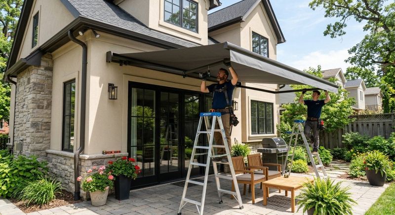 Custom Shade Installation in Marin County, CA