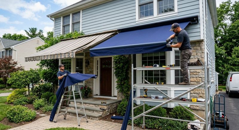 Fabric Awning Replacement in Napa, CA