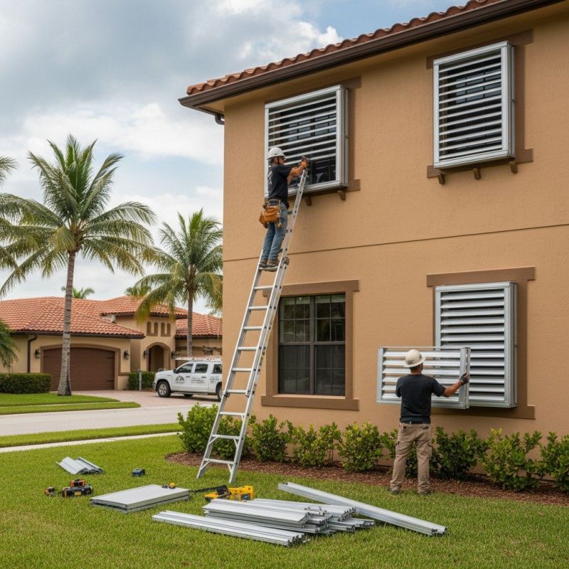 Hurricane Shutter Installation in Olathe, KS