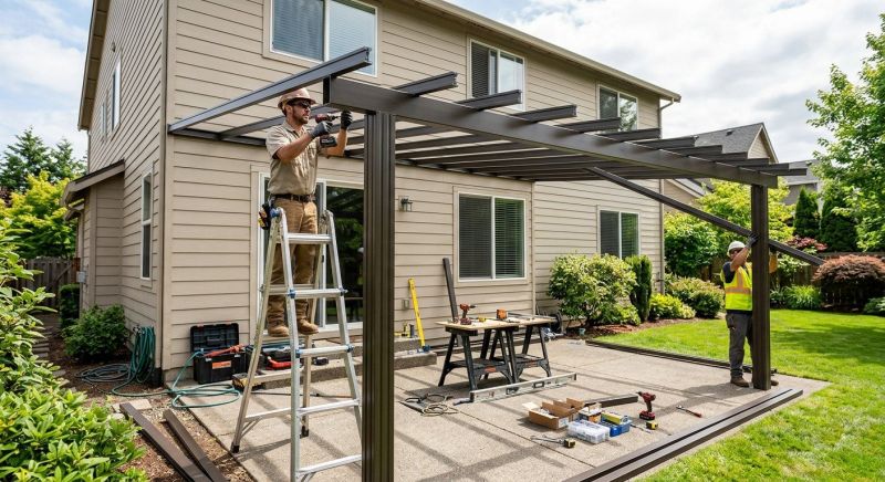 Patio Cover Installation in Sonoma County, CA