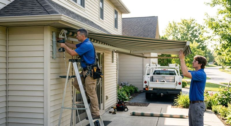 Retractable Awning Installation in Napa, CA