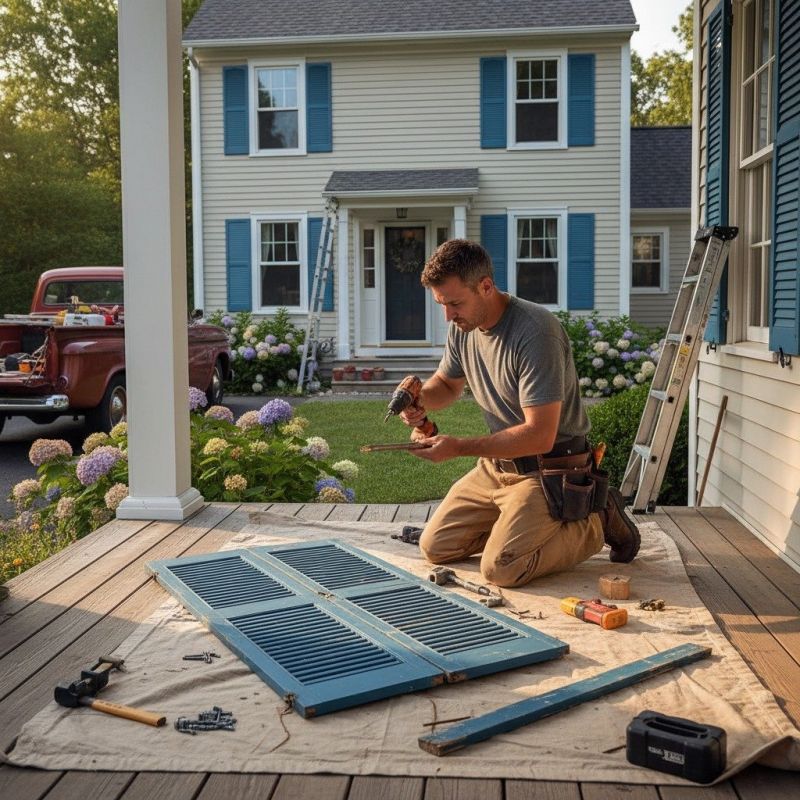 Shutter Louver Repair in Boulder, CO