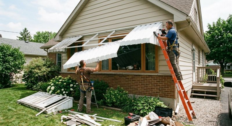 Aluminum Awning Replacement in Napa, CA