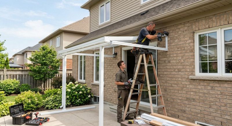 Aluminum Awning Replacement in Santa Rosa, CA