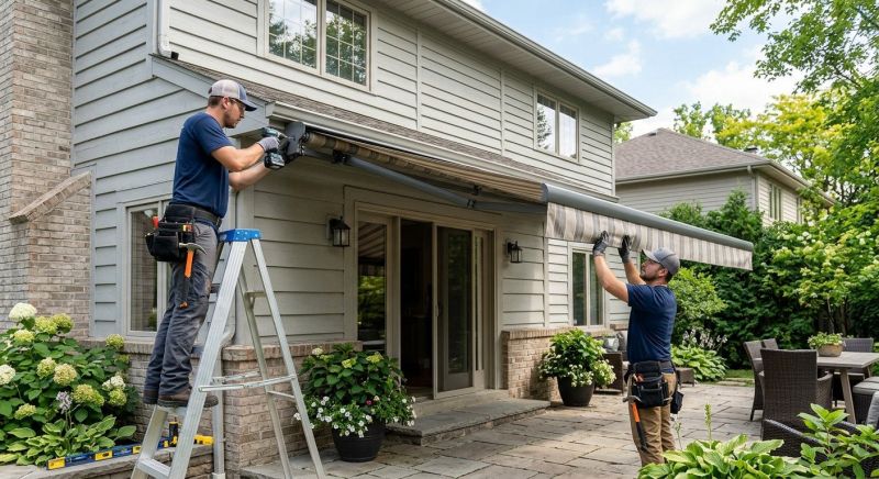 Awning Installation Service in Sonoma County, CA