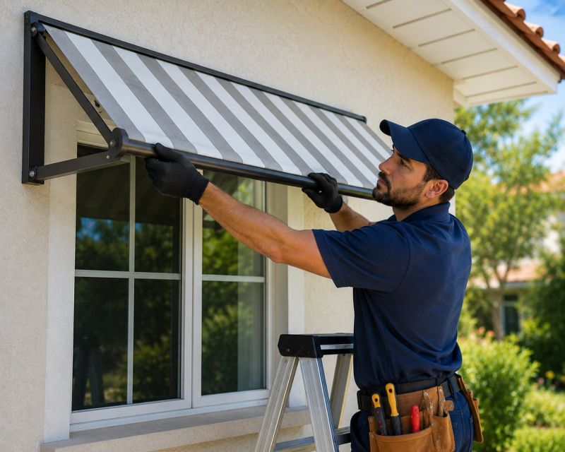 Custom Awning Installation in Napa, CA
