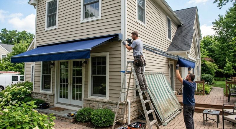 Custom Awnings Installation in Sonoma County, CA