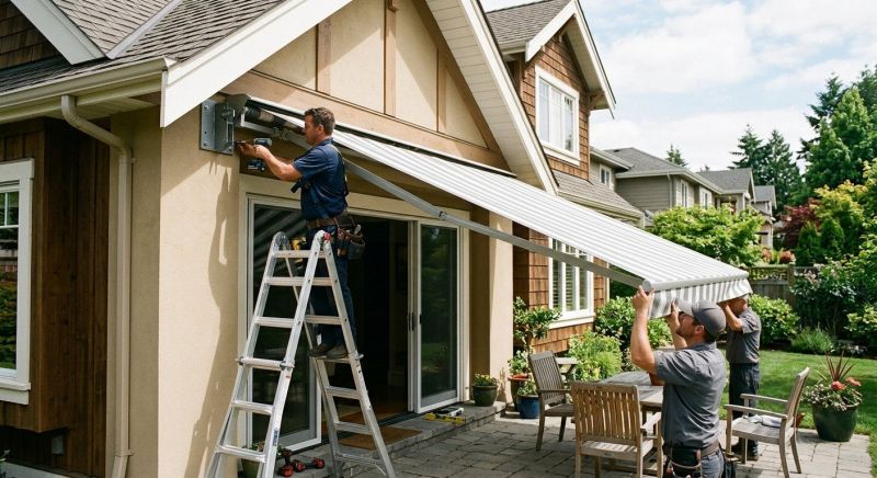 Custom Awnings Installation in Sonoma County, CA
