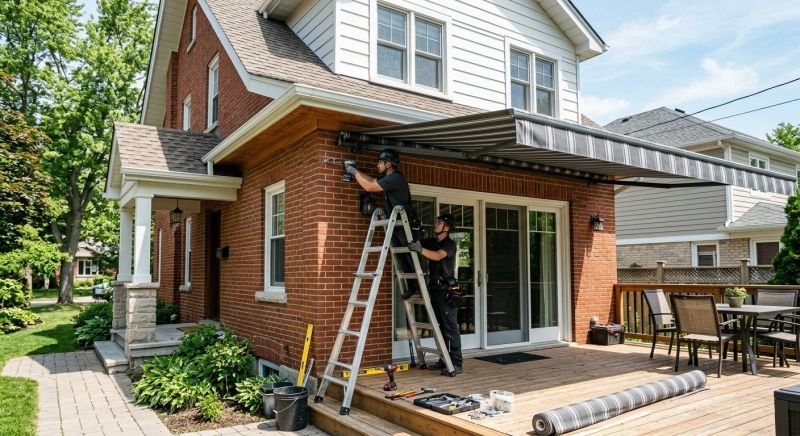 Custom Awnings Installation in Santa Rosa, CA