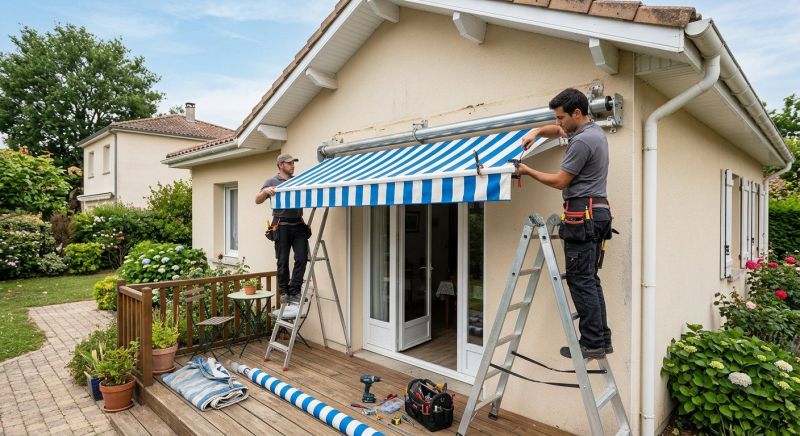 Deck Awning Installation in Napa, CA