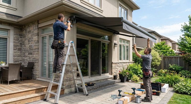 Deck Awning Replacement in Napa, CA