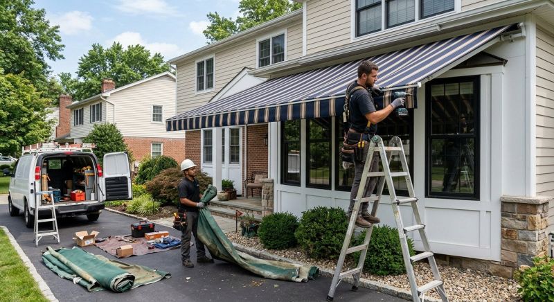 Deck Awning Replacement in Napa, CA