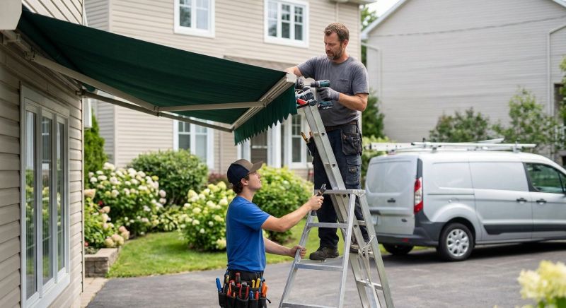 Fabric Awning Replacement in Santa Rosa, CA