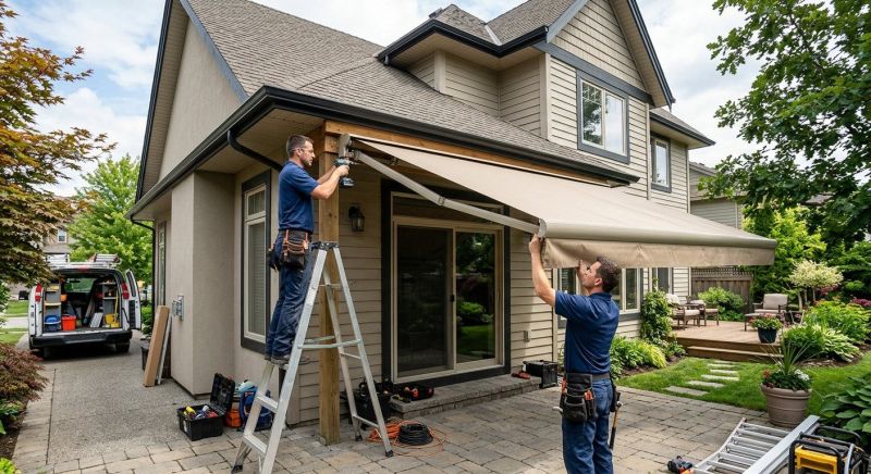 Home Awning Installation in Santa Rosa, CA