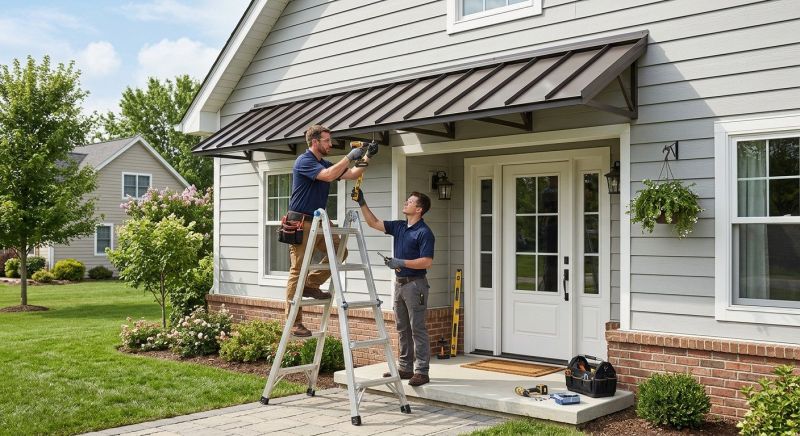 Metal Awning Service in Marin County, CA