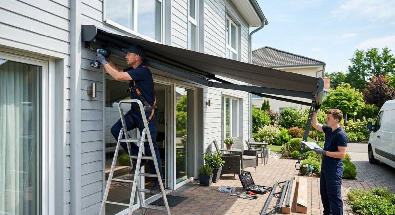 Motorized Awning Installation in Napa, CA