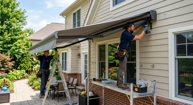 Retractable Awning Installation in Marin County, CA
