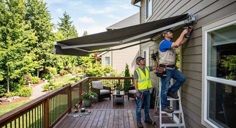 Retractable Awning Replacement in Santa Rosa, CA