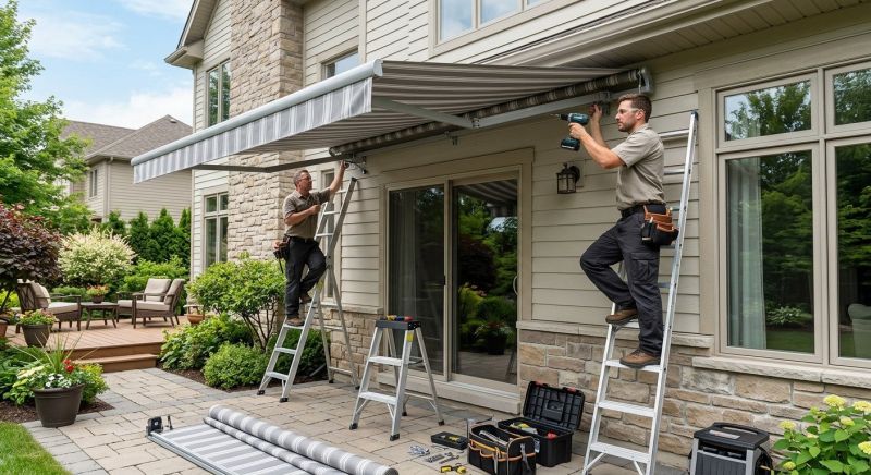 Retractable Awning Replacement in Marin County, CA