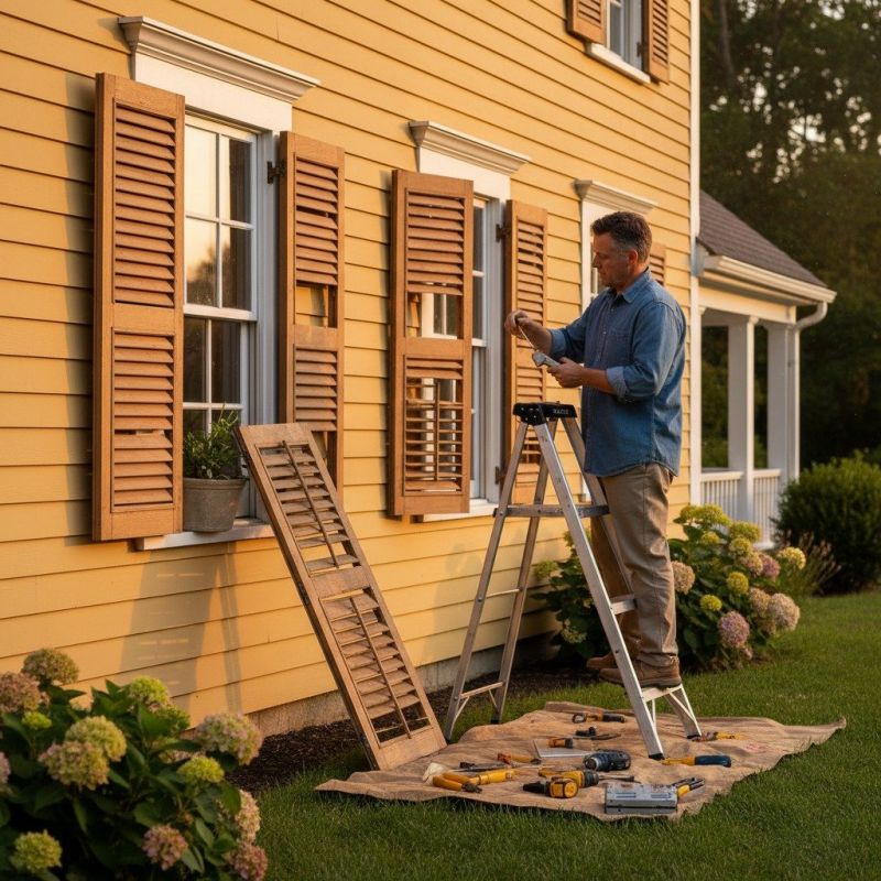 Shutter Handle Repair in Denver County, CO