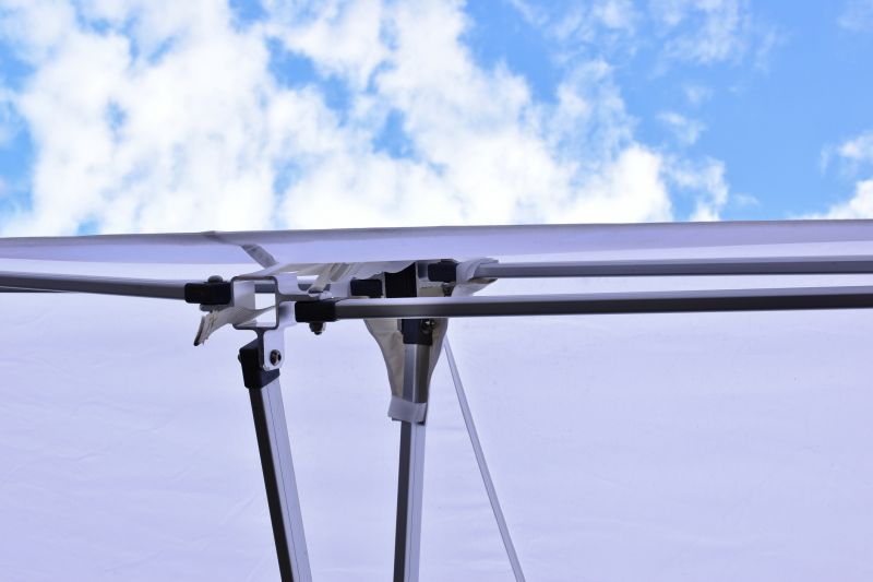 Repaired Trailer with New Awning