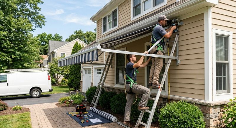 Window Awning Installation in Napa, CA